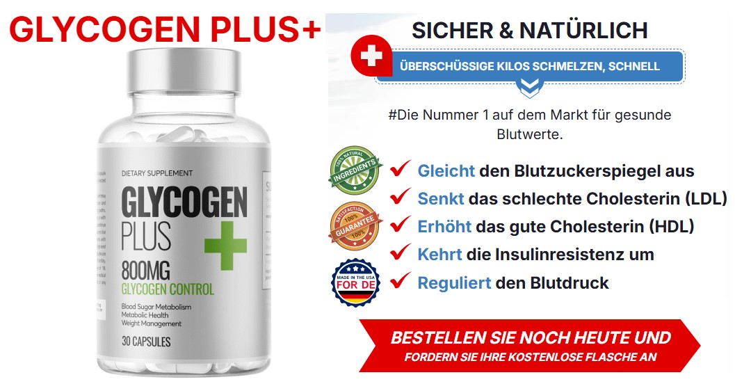 Glycogen Plus+ Deutschland, Österreich, Schweiz, Liechtenstein, Luxemburg